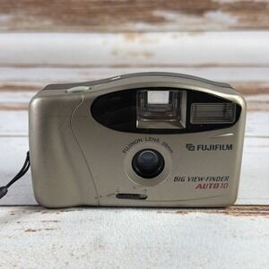 Fujifilm Big View-Finder Auto 10 Point-&-Shoot Vintage Film Camera-Works